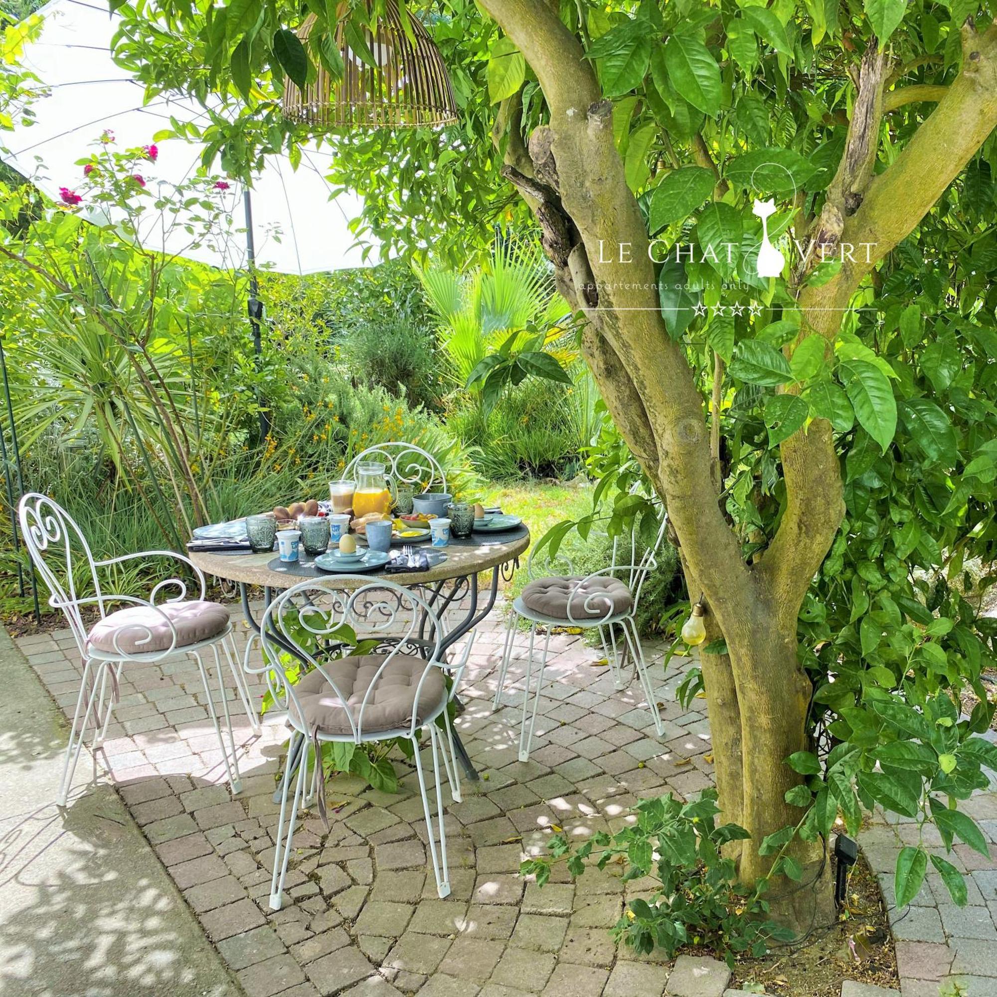 Le Chat Vert - Appartements Adults Only Saint-André Exterior foto